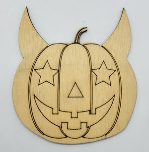 Jack-o-lantern Pumpkin Cutout