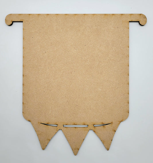 Banner with Pennants