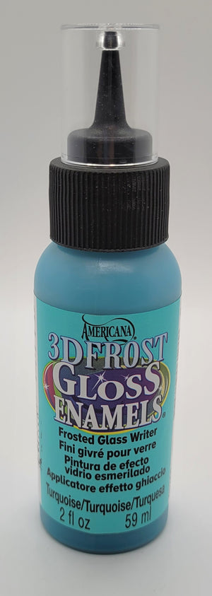 3D Frost Gloss Enamel, Glass Writer by DecoArt