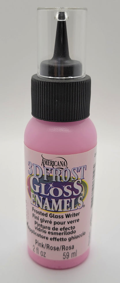 3D Frost Gloss Enamel, Glass Writer by DecoArt