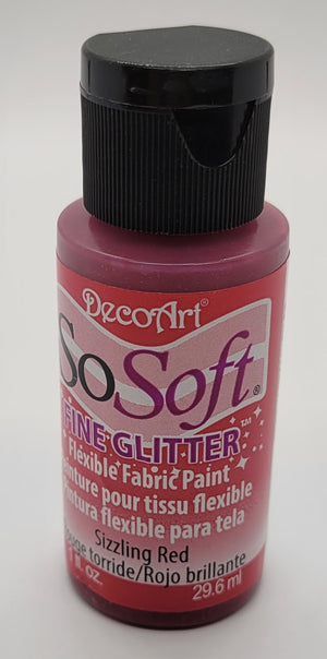 SoSoft Fine Glitter by DecoArt