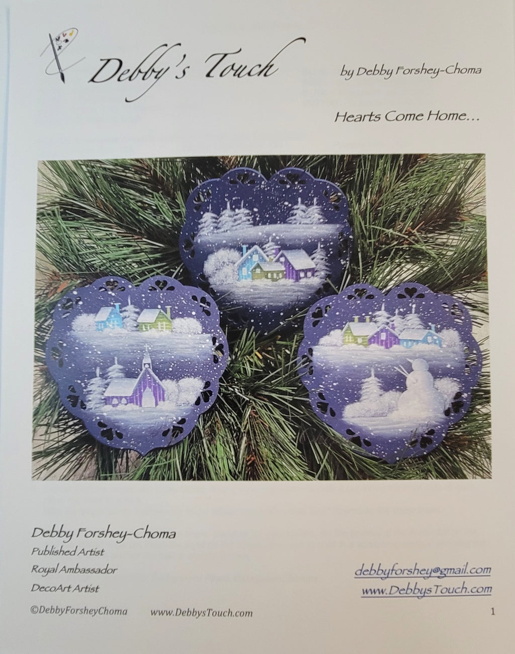 Hearts Come Home packet by Debby Forshey-Choma