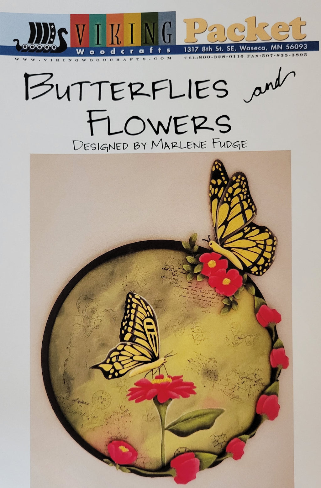 Butterflies and Flowers packet Designed by Marlene Fudge