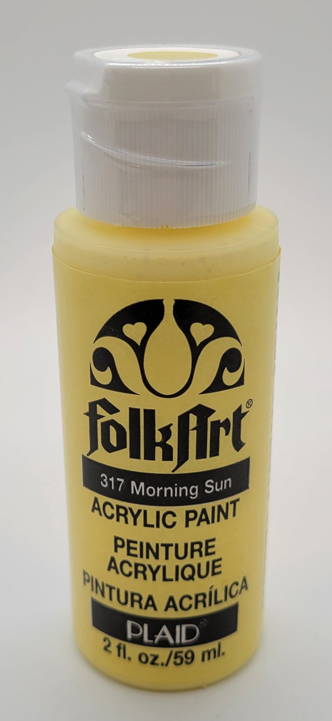 FolkArt Home Decor Chalk Paint 8 oz- Sunset Rose