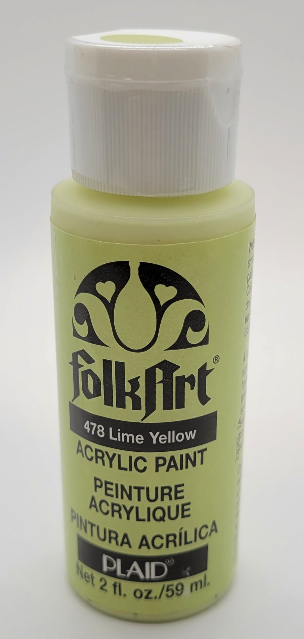 FolkArt 2 oz. Acrylic Neon Paint- Green
