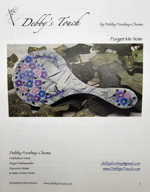 Forget Me Nots Packet by Debby Forshey-Choma
