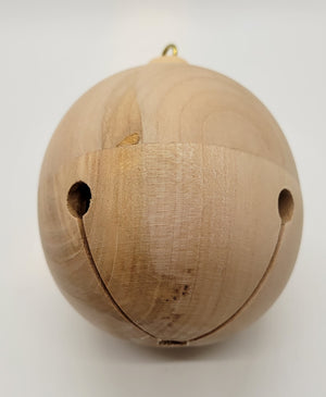 Wooden Bell Ornament