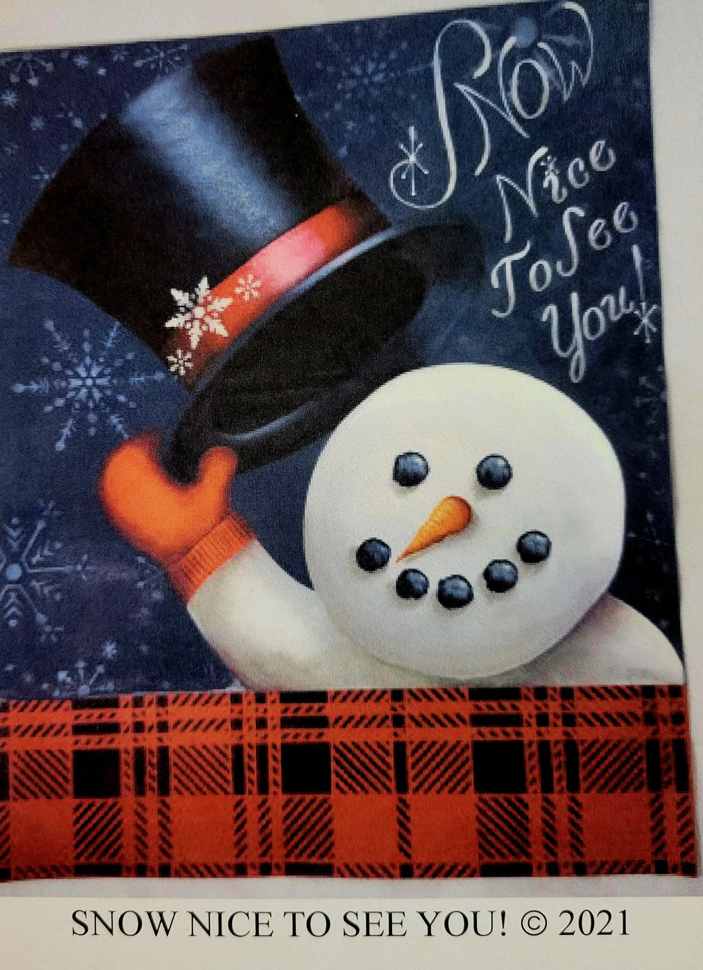 Snow Nice To See You packet by Barbara Bunsey