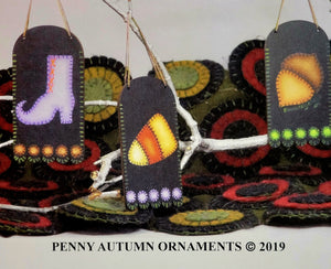 Penny Autumn Ornaments packet by Barbara Bunsey
