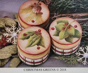 Christmas Greens packet by Barbara Bunsey