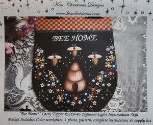 Bee Home Lacey Topper Packet by Kim Christmas