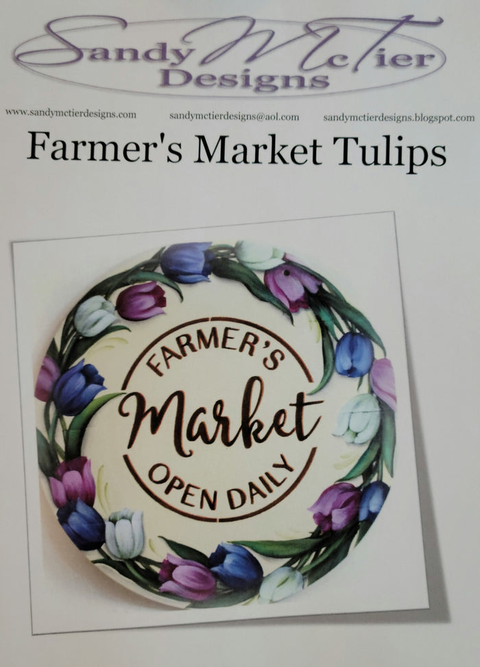 Farmer's Market Tulips packet by Sandy McTier