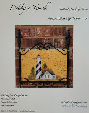 Autumn Glow Lighthouse packet by Debby's Touch