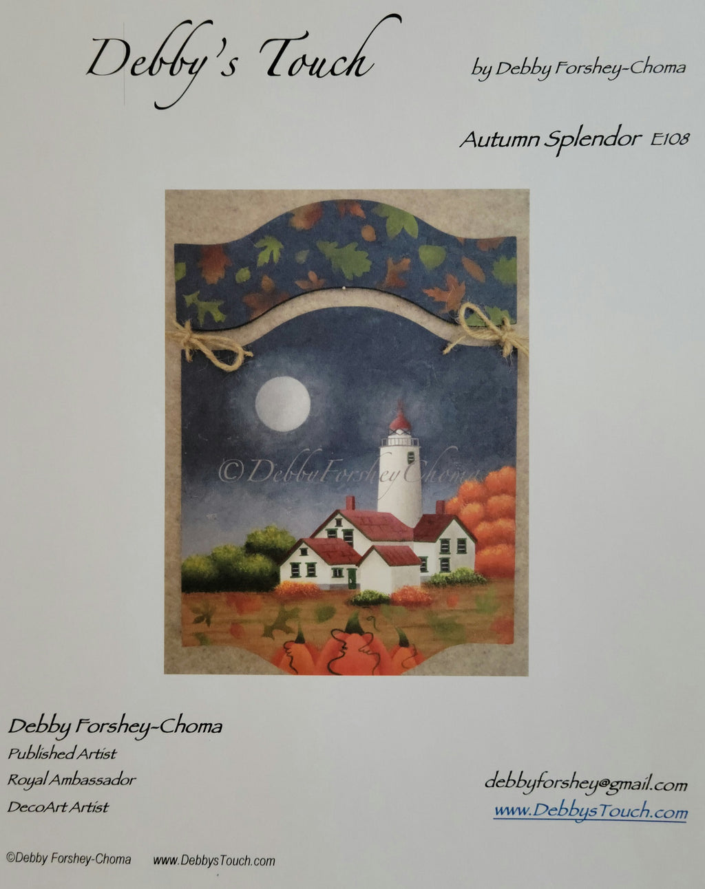 Autumn Splendor packet by Debby's Touch