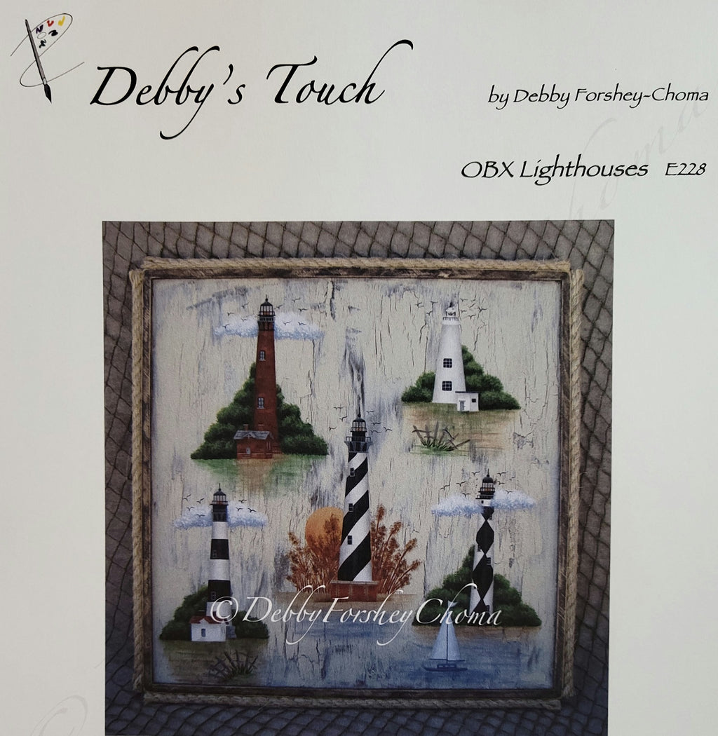 OBX Lighthouses packet by Debby's Touch