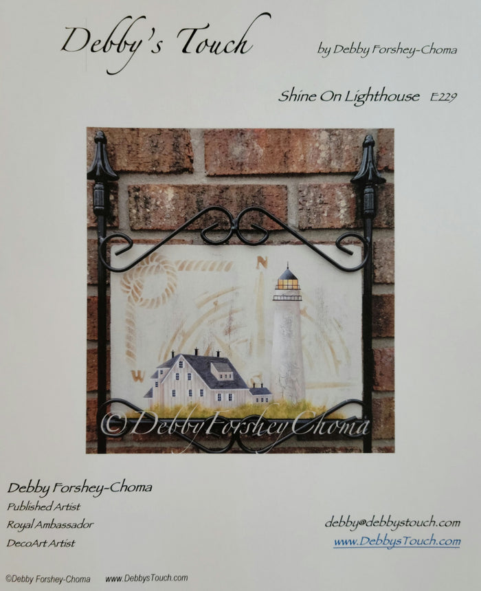 Shine On Lighthouse packet by Debby's Touch