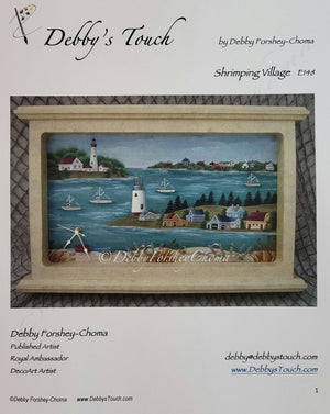 Shrimping Village packet by Debby's Touch