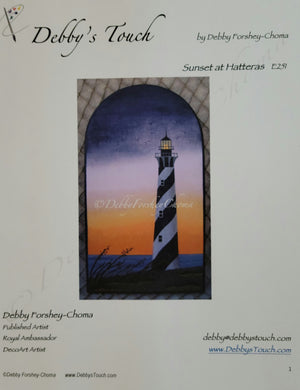 Sunset at Hatteras packet by Debby's Touch
