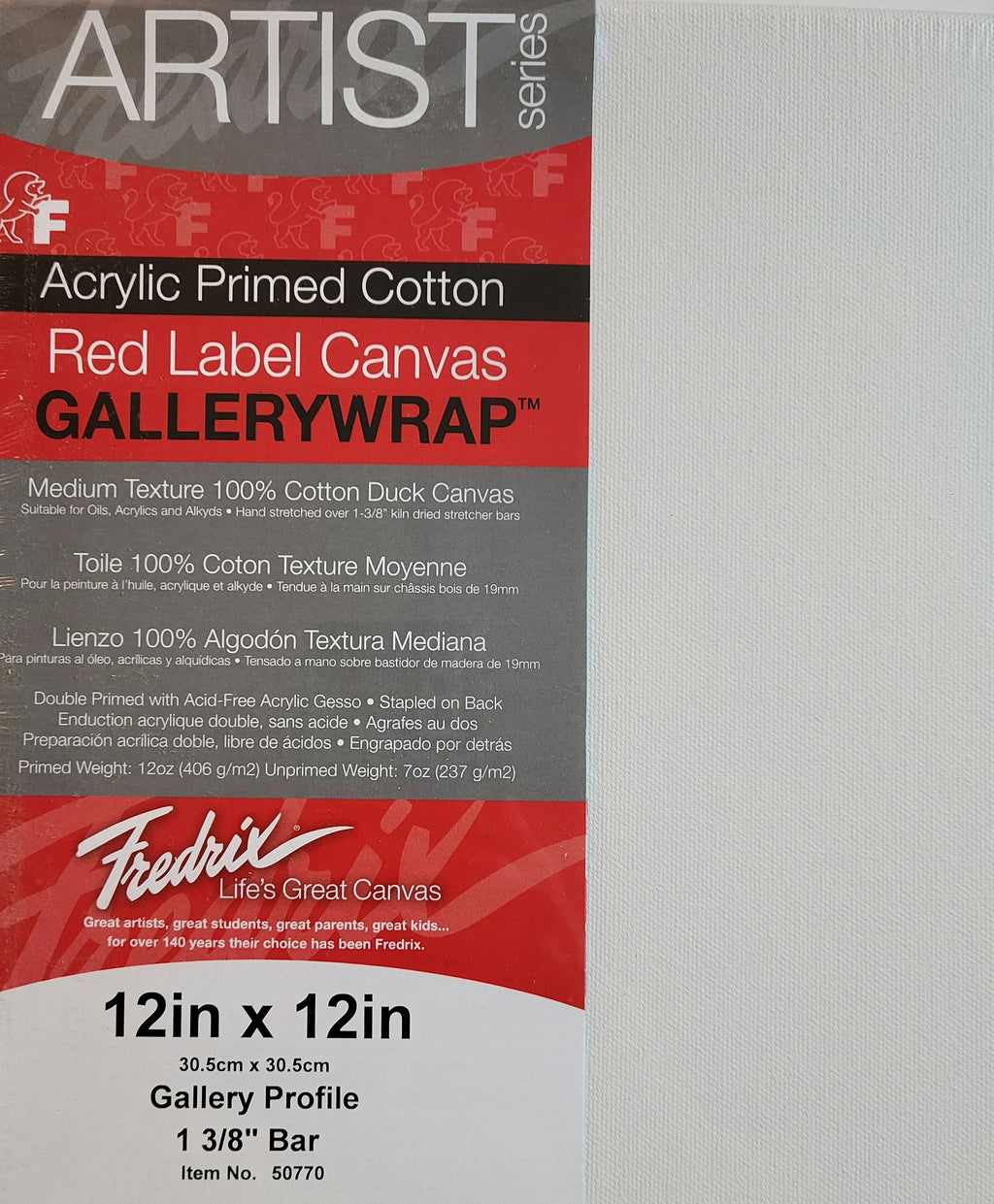 Gallerywrap Red Label Canvas