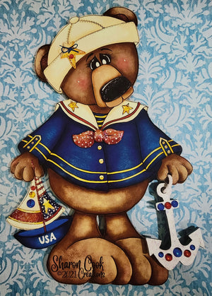 Anchors Aweigh Bear packet by Sharon Cook