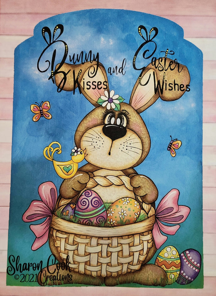 Bunny Kisses and Easter Wishes packet by Sharon Cook