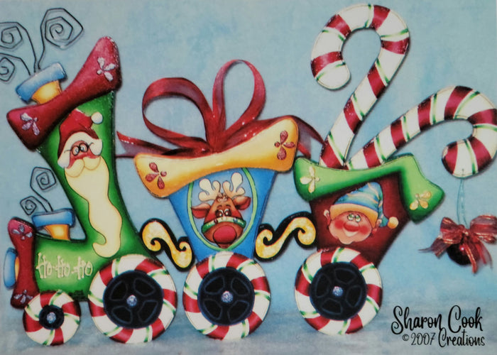Joy Train packet by Sharon Cook