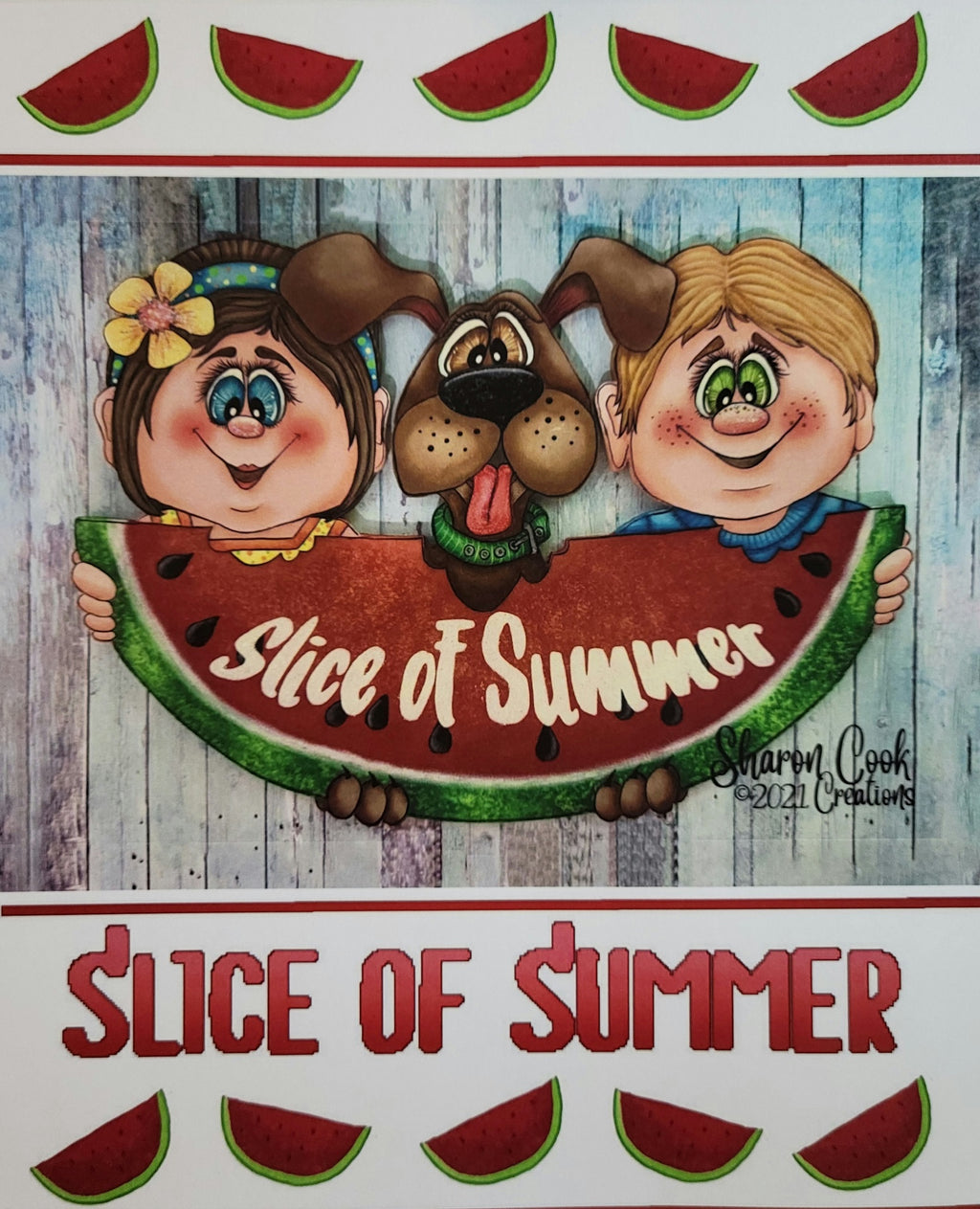 Slice of Summer packet by Sharon Cook