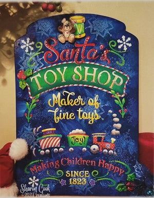 Santa's Toy Shop packet by Sharon Cook