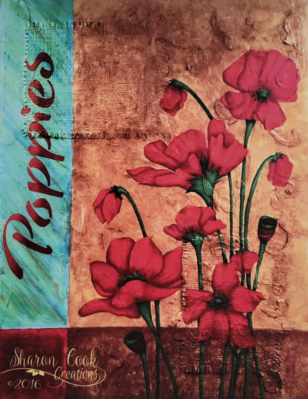 Poppies packet by Sharon Cook