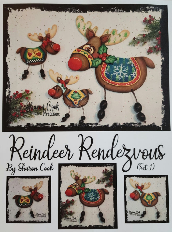 Reindeer Rendezvous packet by Sharon Cook