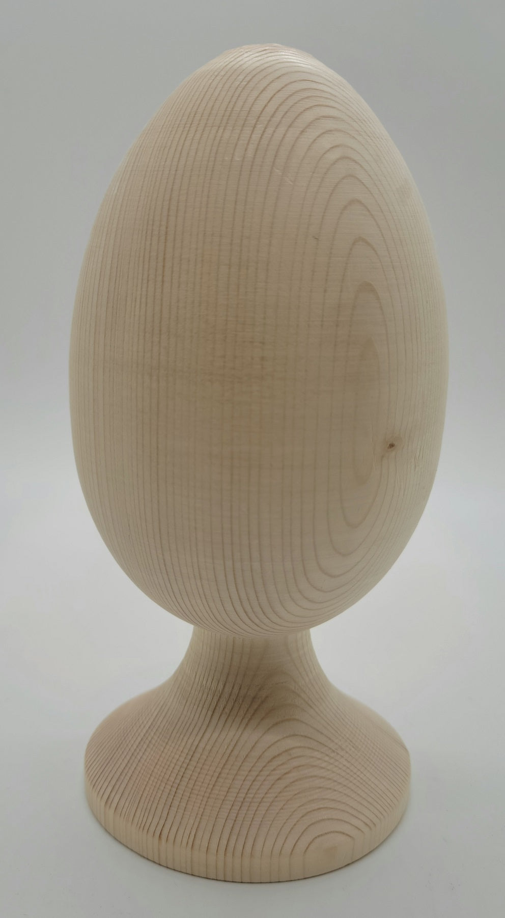 Wooden Egg on Stand