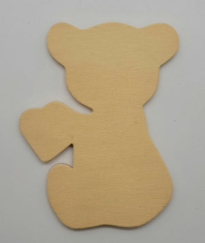 Bear w/ Heart Cutout