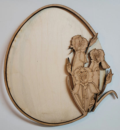 3D Iris Plaque
