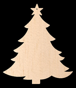 Cutout, Tree Ornament, 4"