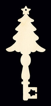Ornament, Key, Christmas Tree