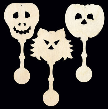 Cutout, Spooky Pops, Set of 3