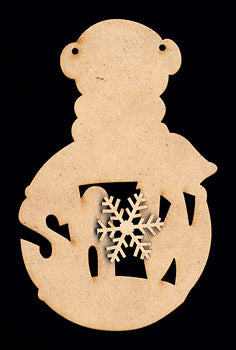 Ornament, Bates Snowman