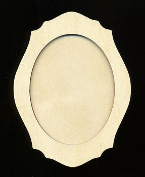 Frame Kit, Scallop Oval