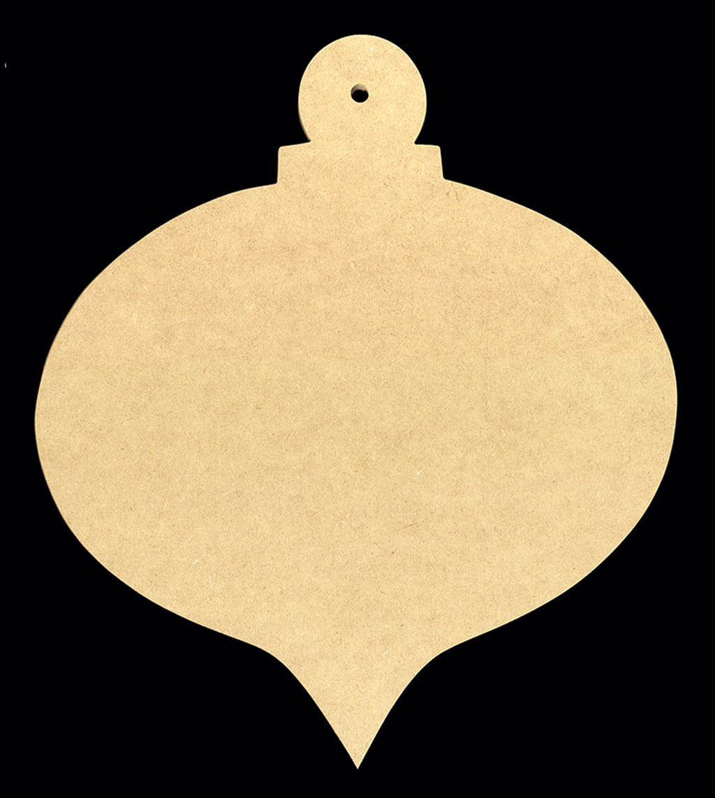 Plaque, Teardrop Ornament