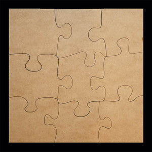 Plaque, 9-piece Puzzle