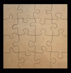 Plaque, 16-piece Puzzle
