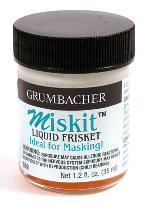 Miskit Liquid Frisket Masking Fluid by Grumbacher – Viking Woodcrafts
