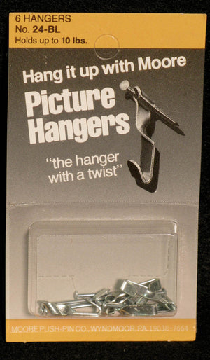 Picture Hangers, Nails included by Moore Push-pin Co.