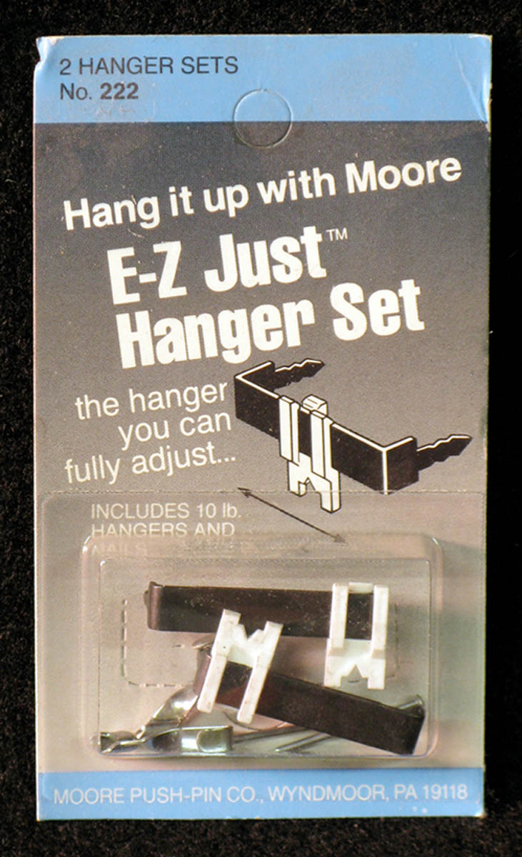 Picture Hanger Set, E-Z Just by Moore Push-pin Co.