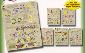 One Stroke Mini Design Worksheet Packet by Folk Art