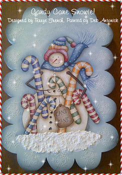 Candy Cane Snowie Packet by Deb Antonick