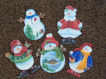 Flurry of Snowmen Packet by Linda Lover