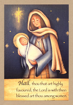 Mary & Baby Packet by Maxine Thomas