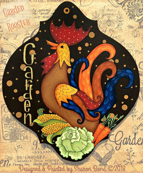 Garden Rooster Packet by Sharon Bond