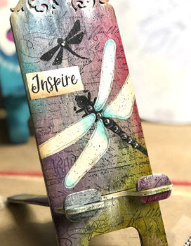 Dragonfly Inspiration Phone Stand Packet by Tracy Moreau